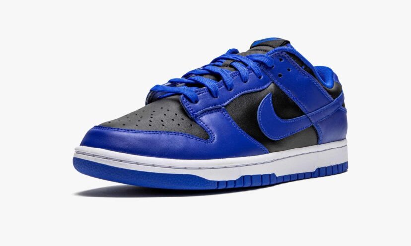 Nike Dunk Low Retro Black Hyper Cobalt 2021