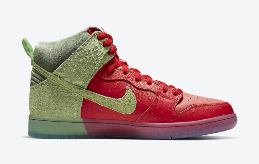 Dunk High Strawberry Cough Red Green
