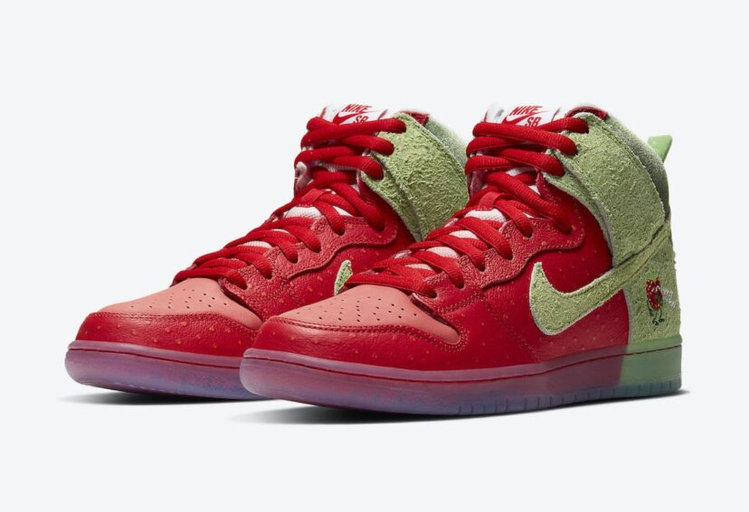 Dunk High Strawberry Cough Red Green