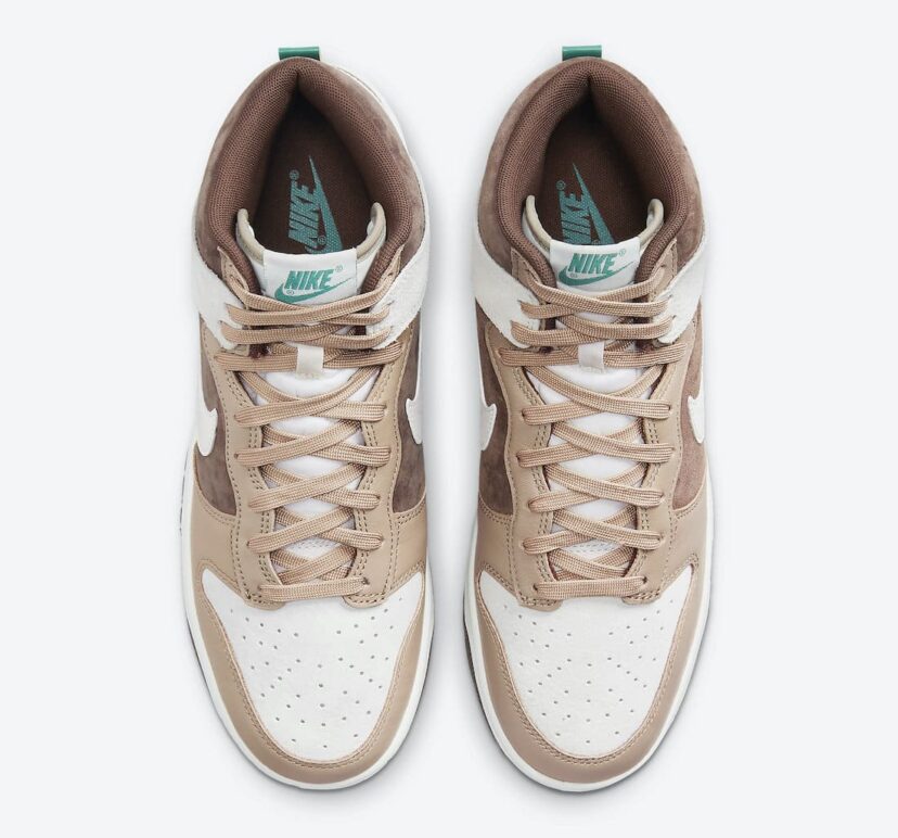 Nike Dunk High Light Chocolate