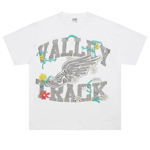 ebae3518 VALLEY Vale Forever WHITE BLING Rhinestone TEE
