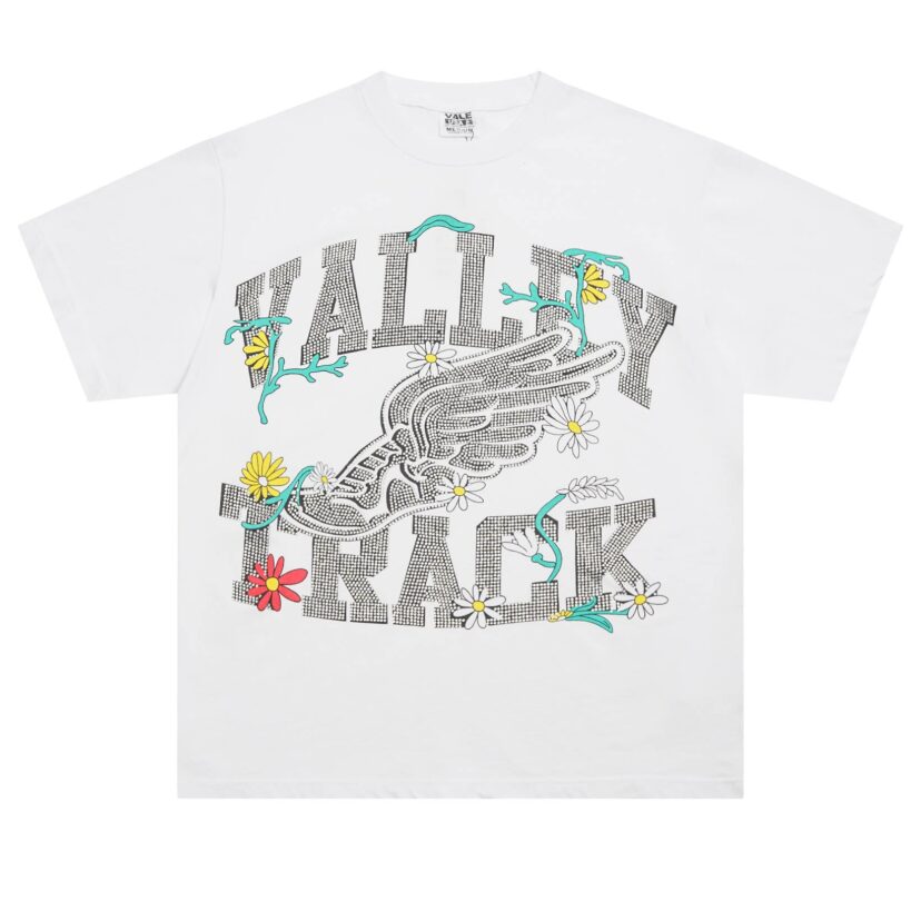 VALLEY Vale Forever WHITE BLING Rhinestone TEE