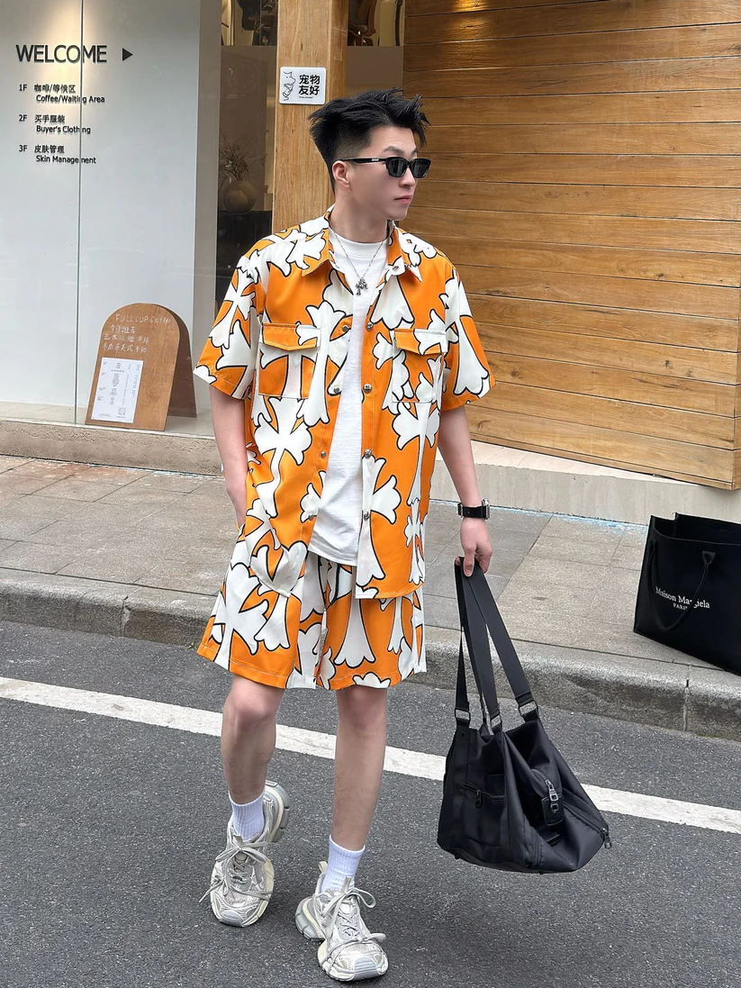 Chrome Hearts New Quick-drying Cross Pattern short-sleeved T-Shirt are super popular 2285