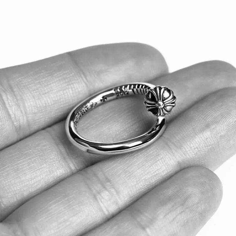 Chrome Hearts Nail Ring ¡§C Crossball 56