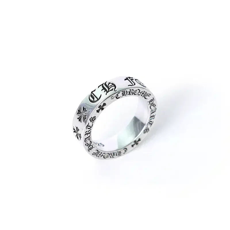 6MM CHROME HEARTS FOREVER RING ?¡ìC SPACER 5