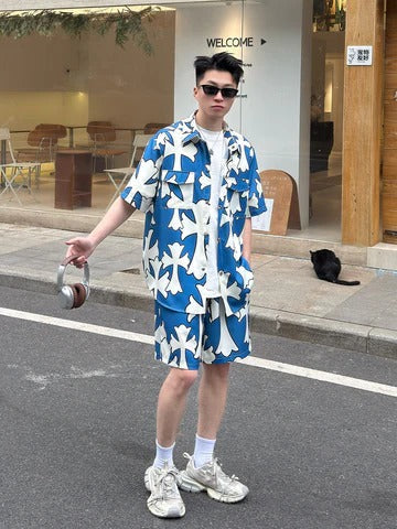 Chrome Hearts New Quick-drying Cross Pattern short-sleeved T-Shirt are super popular 2285