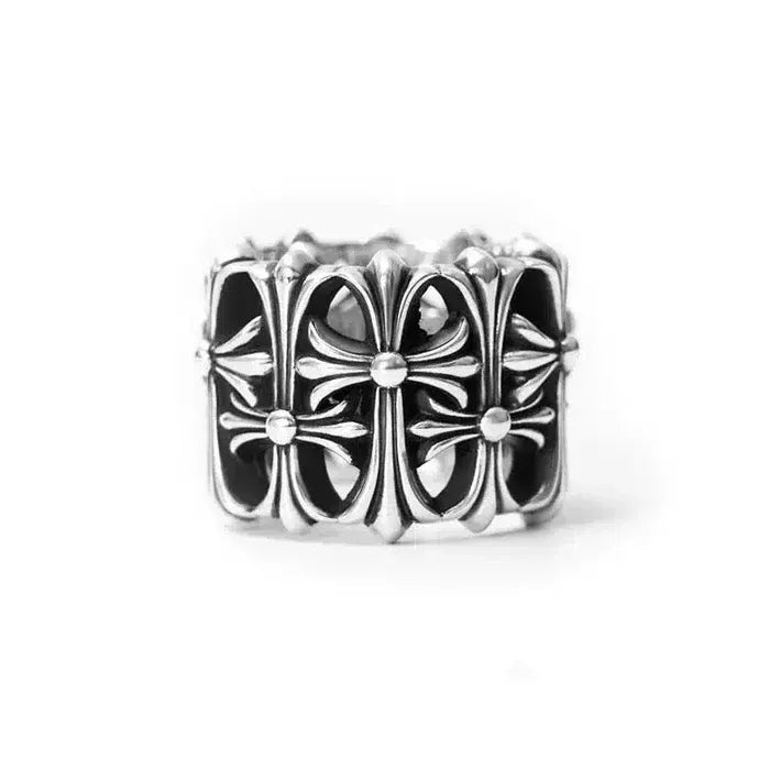 chrome hearts retro Cemetry ring
