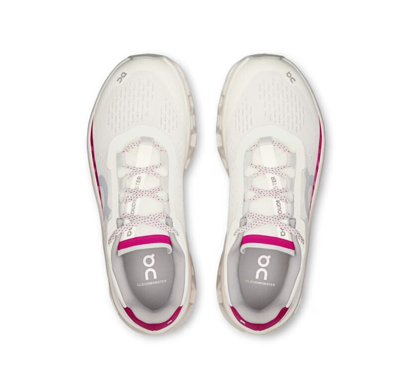 ON Women's Cloudmonster Ivory/Grenadine