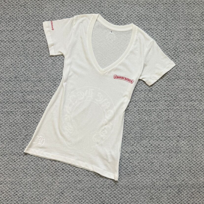 Chrome Hearts New V Nceck Women T-shirts