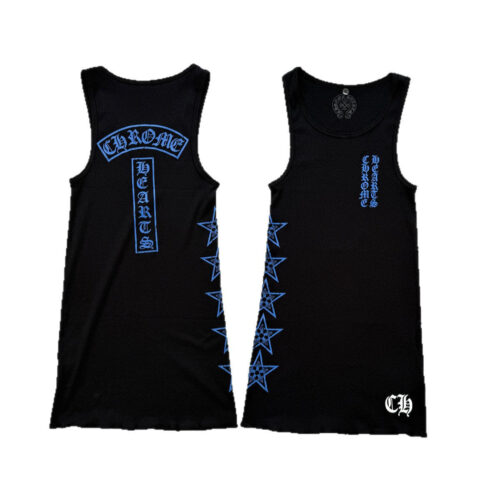 Chrome Hearts Black Tank Top T-shirt