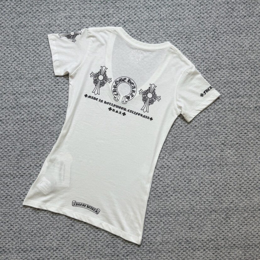 Chrome Hearts New V Nceck Women T-shirts