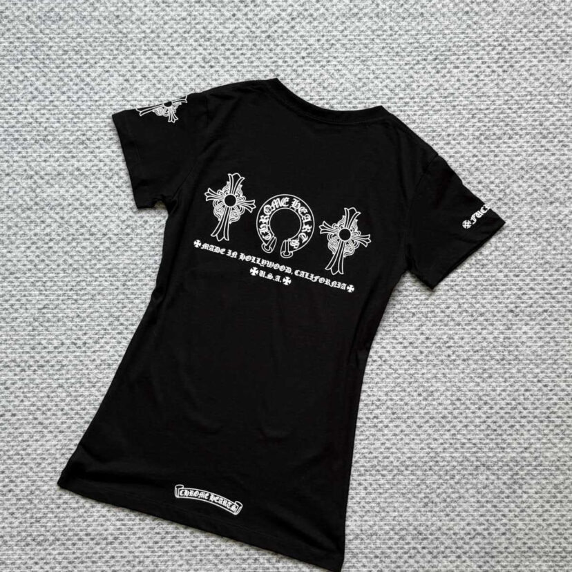 Chrome Hearts New V Nceck Women T-shirts