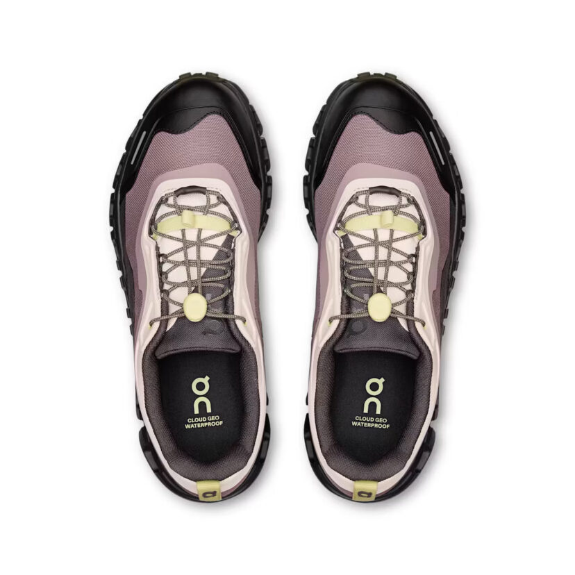 ON Women's Cloud 6 Geo Waterproof Dew/Gobi