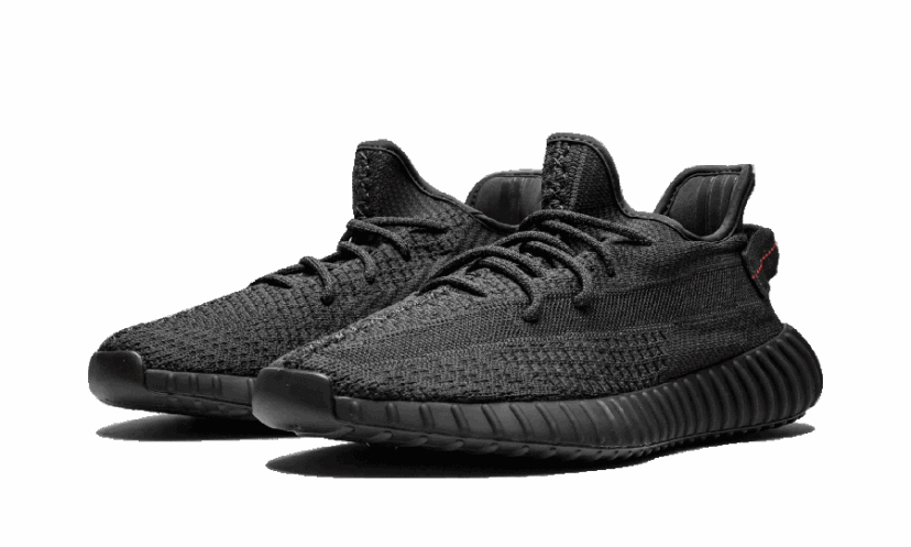Yeezy Boost 350 V2 Shoes Reflective “Black – Static” – FU9007